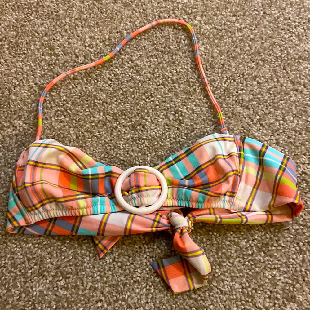 Victoria's Secret Plaid Bikini Top